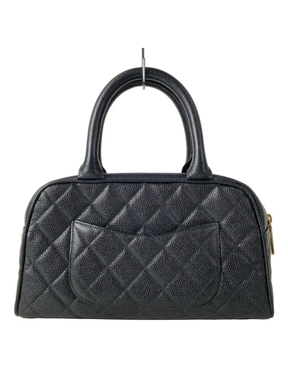 Chanel Handbag Quilted Black Mini